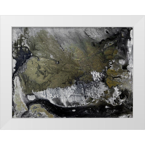 Illustrious Wisdom 1 White Modern Wood Framed Art Print by Brown, Denise