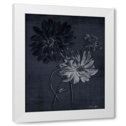 Botanical Edge 2 White Modern Wood Framed Art Print by Brown, Denise