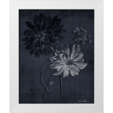 Botanical Edge 2 White Modern Wood Framed Art Print by Brown, Denise