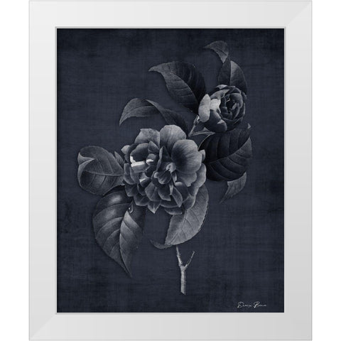 Botanical Edge 3 White Modern Wood Framed Art Print by Brown, Denise