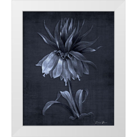 Botanical Edge 4 White Modern Wood Framed Art Print by Brown, Denise