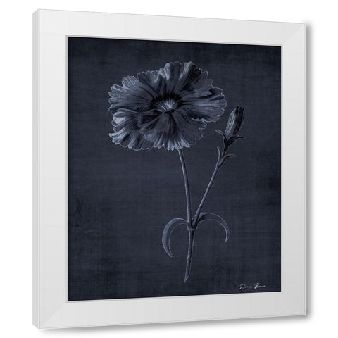 Botanical Edge 5 White Modern Wood Framed Art Print by Brown, Denise
