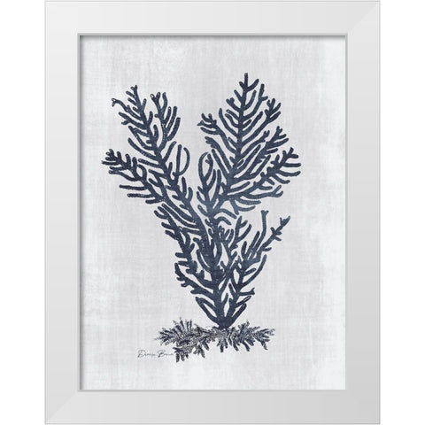 Sea Fan 2 v2 White Modern Wood Framed Art Print by Brown, Denise