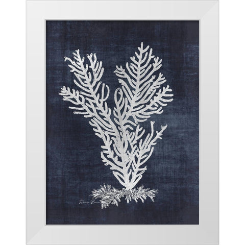 Sea Fan 2 White Modern Wood Framed Art Print by Brown, Denise