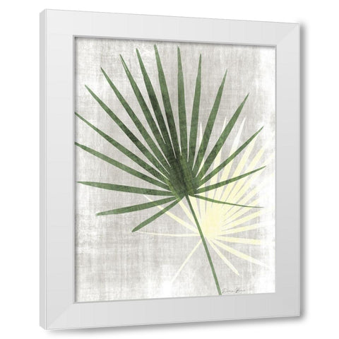 Cabana 1 White Modern Wood Framed Art Print by Brown, Denise