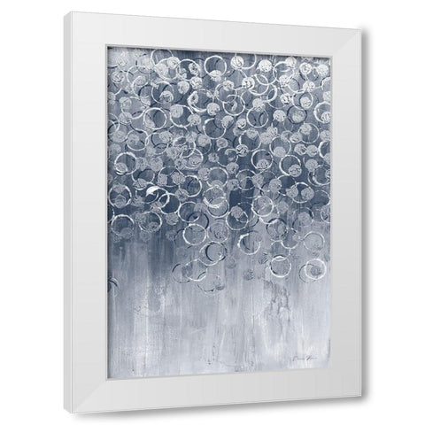 Beautiful Blue 2 White Modern Wood Framed Art Print by Brown, Denise