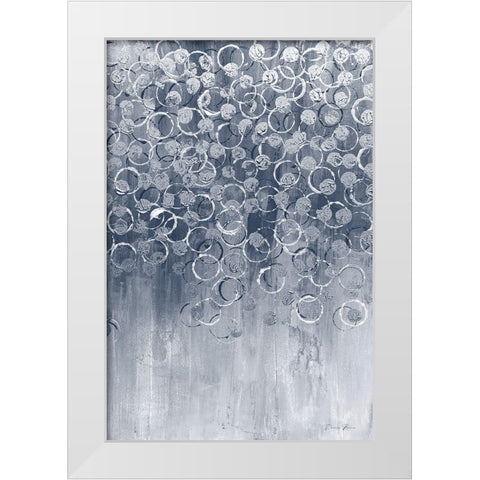 Beautiful Blue 2 White Modern Wood Framed Art Print by Brown, Denise