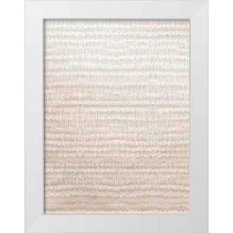Quiet Waves 1 2.0 White Modern Wood Framed Art Print by Brown, Denise