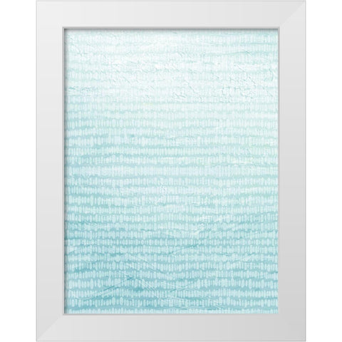 Quiet Waves 2 White Modern Wood Framed Art Print by Brown, Denise