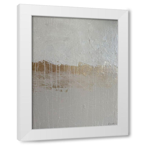 Tranquility 2 White Modern Wood Framed Art Print by Brown, Denise