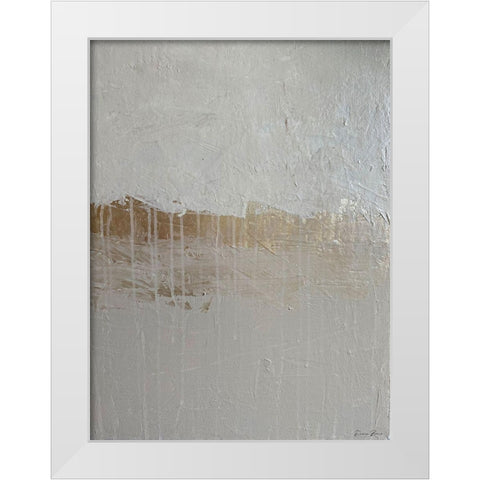 Tranquility 2 White Modern Wood Framed Art Print by Brown, Denise