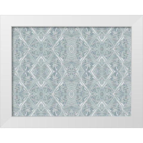 Crossed 1 White Modern Wood Framed Art Print by Brown, Denise