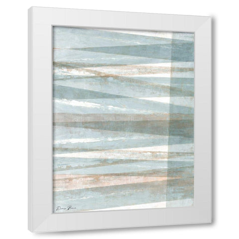 Inspiration White Modern Wood Framed Art Print by Brown, Denise