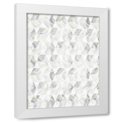 Modern Combination White Modern Wood Framed Art Print by Brown, Denise