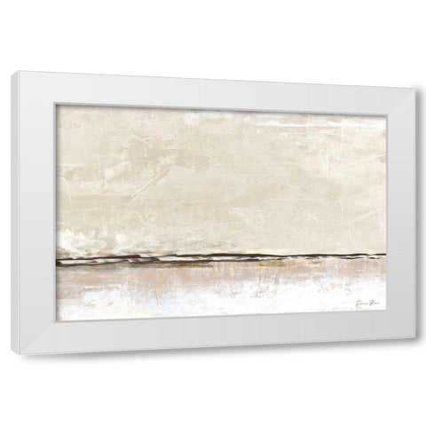 Transition White Modern Wood Framed Art Print by Brown, Denise