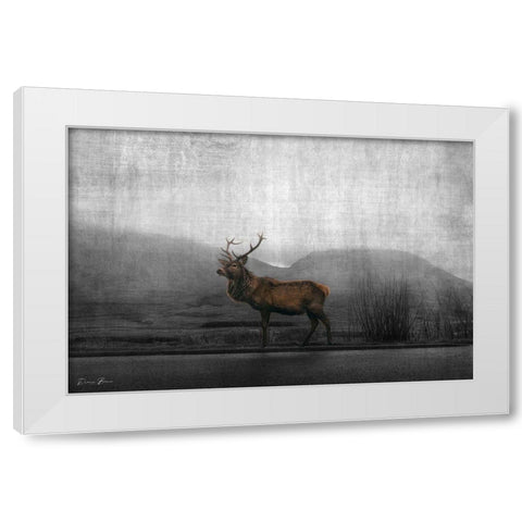 Watch White Modern Wood Framed Art Print by Brown, Denise
