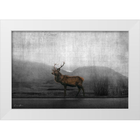 Watch White Modern Wood Framed Art Print by Brown, Denise
