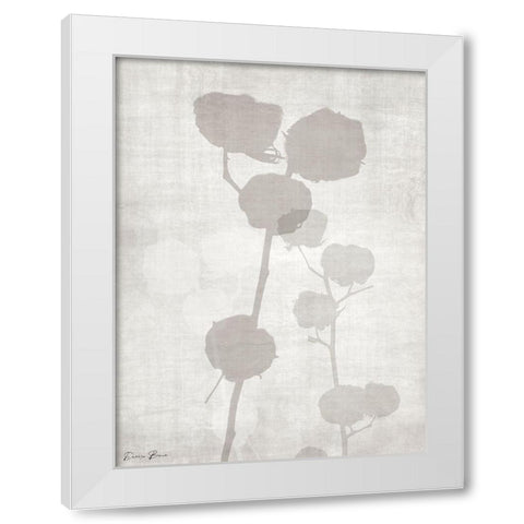Modern Cotton 2 White Modern Wood Framed Art Print by Brown, Denise