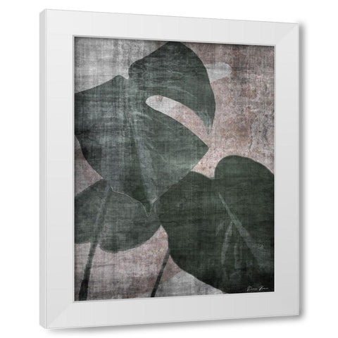Glam Greenery 2 White Modern Wood Framed Art Print by Brown, Denise