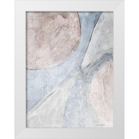 Soften 2 White Modern Wood Framed Art Print by Brown, Denise