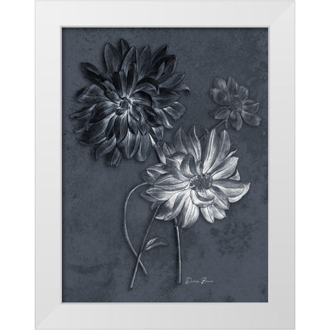 Tranquil Botanical 1 White Modern Wood Framed Art Print by Brown, Denise