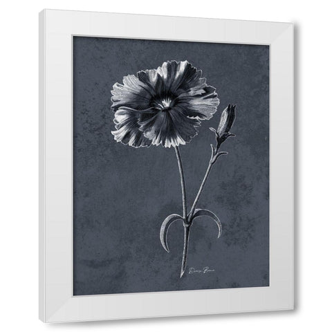 Tranquil Botanical 3 White Modern Wood Framed Art Print by Brown, Denise