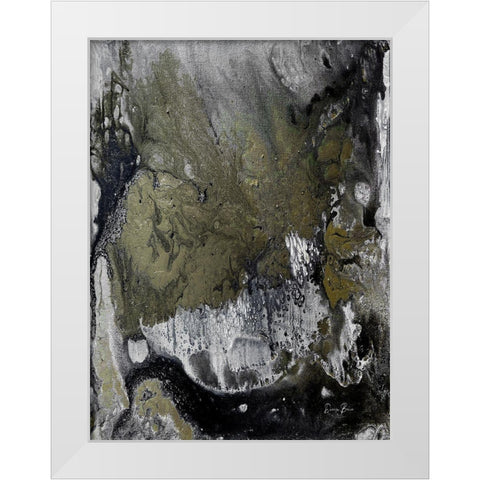 Illustrious Wisdom 2 White Modern Wood Framed Art Print by Brown, Denise
