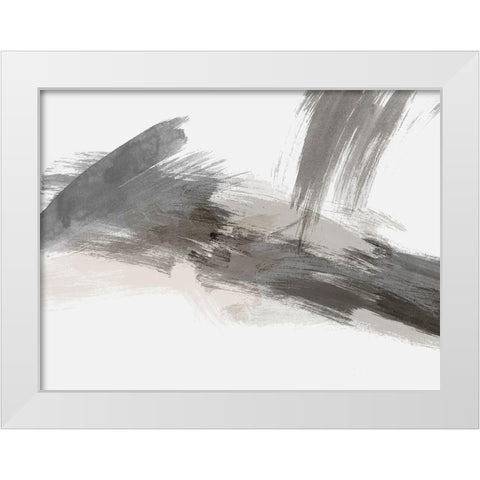 Dexterity 1 White Modern Wood Framed Art Print by Brown, Denise
