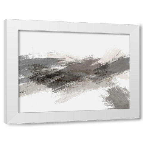 Dexterity 2 White Modern Wood Framed Art Print by Brown, Denise