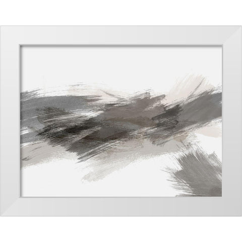 Dexterity 2 White Modern Wood Framed Art Print by Brown, Denise