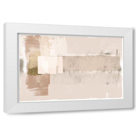 Revelation White Modern Wood Framed Art Print by Brown, Denise