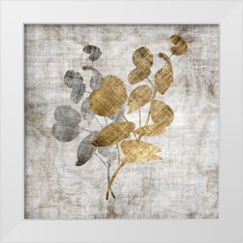 Modern Foliage 3 White Modern Wood Framed Art Print by Brown, Denise