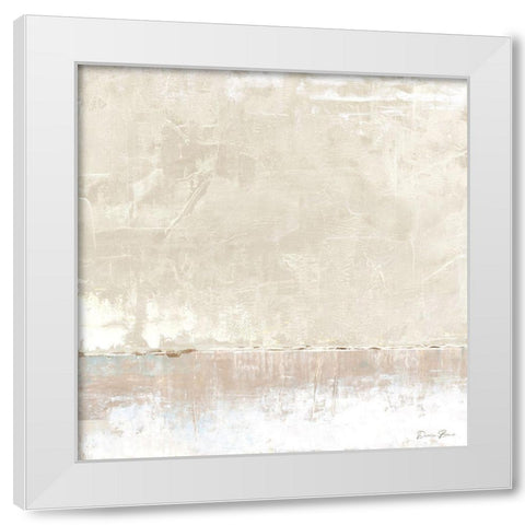 Better Days White Modern Wood Framed Art Print by Brown, Denise