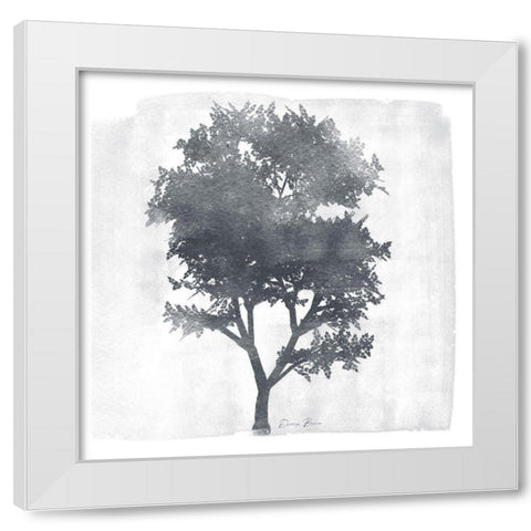 Tree 2 White Modern Wood Framed Art Print by Brown, Denise