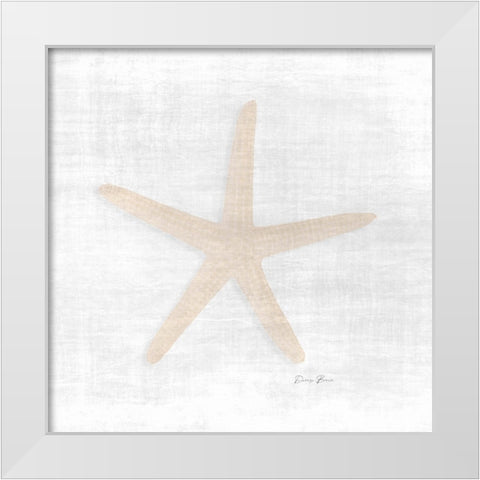 Coastal Waters 2 V3 White Modern Wood Framed Art Print by Brown, Denise