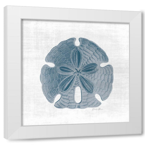 Coastal Waters 3 V3 White Modern Wood Framed Art Print by Brown, Denise