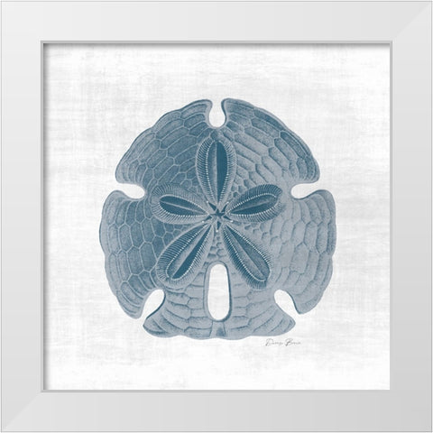 Coastal Waters 3 V3 White Modern Wood Framed Art Print by Brown, Denise