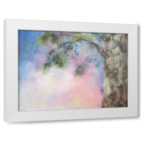Une Petite Brise Dans Les Branches 1824 White Modern Wood Framed Art Print by Charest, Doris