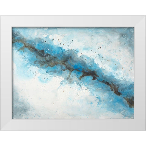 Ice Flow 2 White Modern Wood Framed Art Print by Charest, Doris