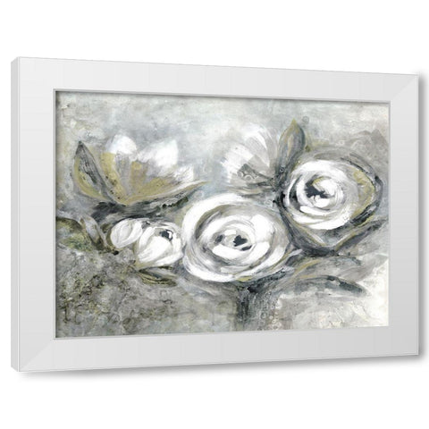 Inspirational Serenity 1 White Modern Wood Framed Art Print by Charest, Doris