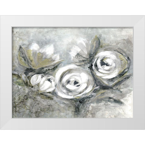 Inspirational Serenity 1 White Modern Wood Framed Art Print by Charest, Doris