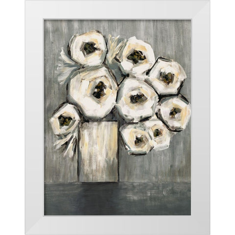 Still Life White Modern Wood Framed Art Print by Charest, Doris