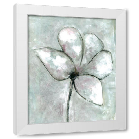 Vapor Bloom 2 White Modern Wood Framed Art Print by Charest, Doris