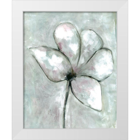 Vapor Bloom 2 White Modern Wood Framed Art Print by Charest, Doris