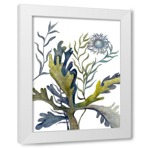 Underwater Spectacle 2 White Modern Wood Framed Art Print by Charest, Doris