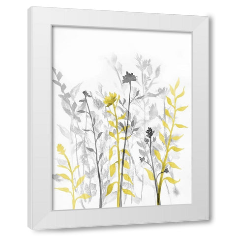 Illuminating Growth 2 White Modern Wood Framed Art Print by Charest, Doris