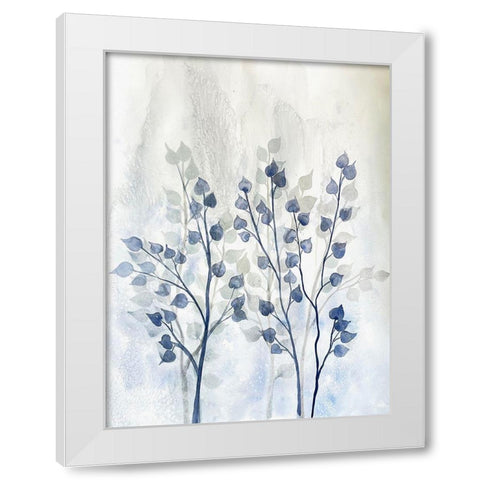 Sprouting Joy 2 White Modern Wood Framed Art Print by Charest, Doris