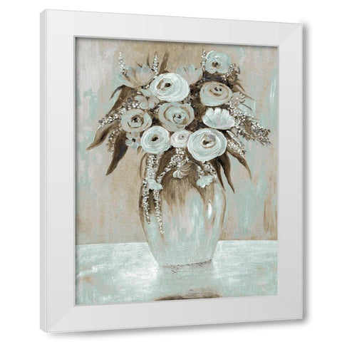 Waiting Beauty 2 White Modern Wood Framed Art Print by Charest, Doris