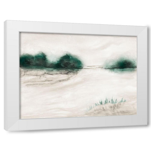 Spring Storms 1 White Modern Wood Framed Art Print by Charest, Doris