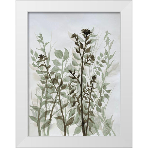 Rustic Heights 1 White Modern Wood Framed Art Print by Charest, Doris